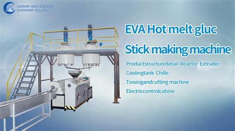 Eva Hot Melt Glue Stick Making Machine Transparent Hot Melt Glue Stick Extruder Hot Melt Glue