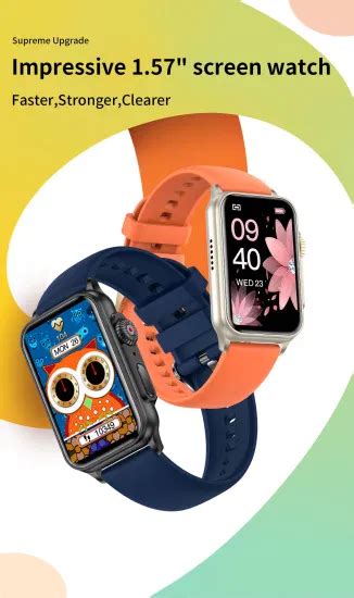 Best Selling 157′′ Large Screen Bt Call Smartwatch Custom Watch Face