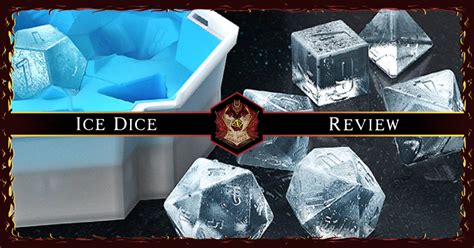 Ice Dice Shaken Not Stirred Dice Review No Dice Unrolled