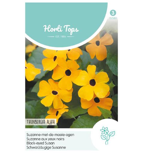 Semená - TUNBERGIA KRÍDLATÁ | Lumigreen.sk