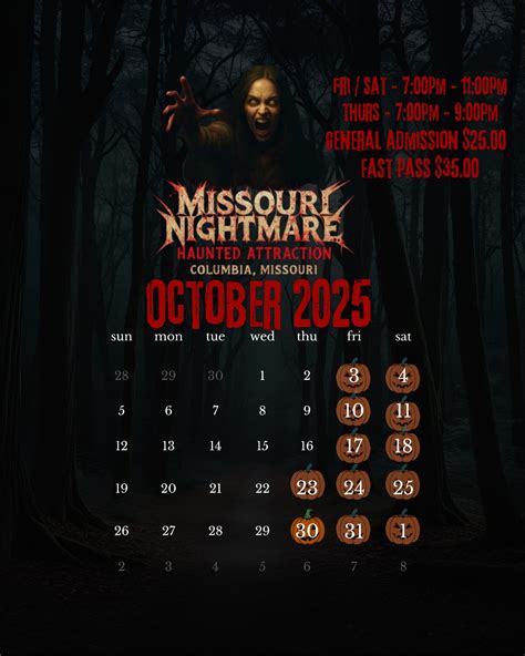 Missouri Nightmare Haunted Attraction | Columbia MO