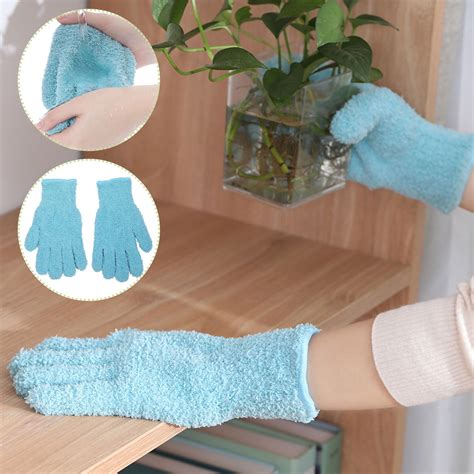 RKZDSR Reusable Microfiber Cleaning Gloves - Protect Your Hands Against