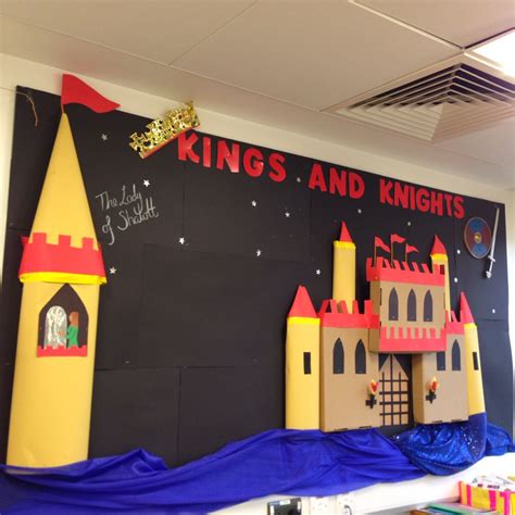 Castle Kings And Knights Classroom Display The Lady Of Shalott Castle Theme Classroom