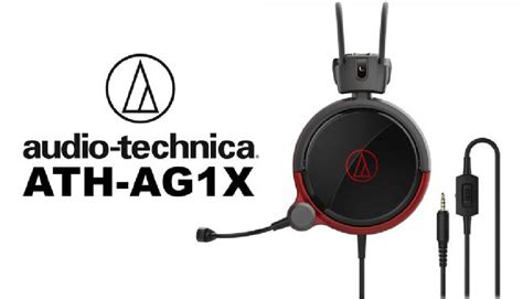 Обзор игровой гарнитуры Audio-Technica ATH-AG1X