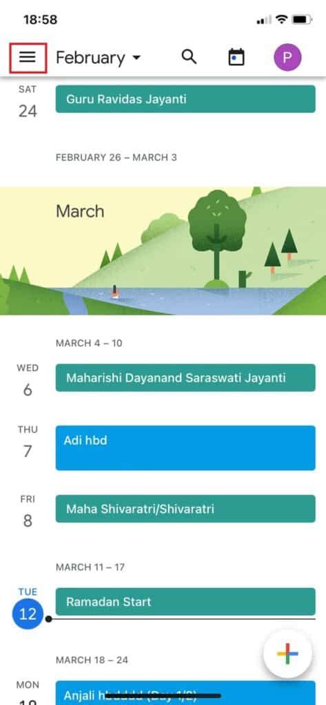 how to combine two calendars in google