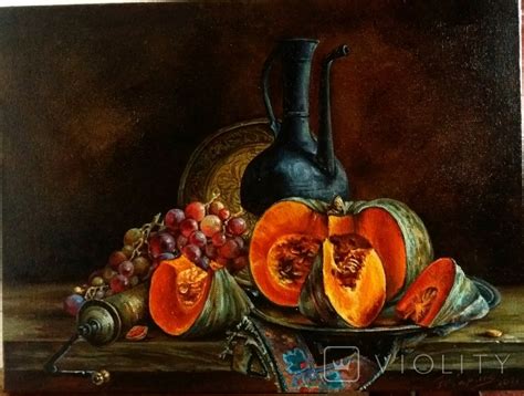 Натюрморт с тыквой.автор Березина К (109606956) - купити Violity