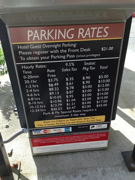Doubletree By Hilton Seattle Airport Parking Parking In Seattle