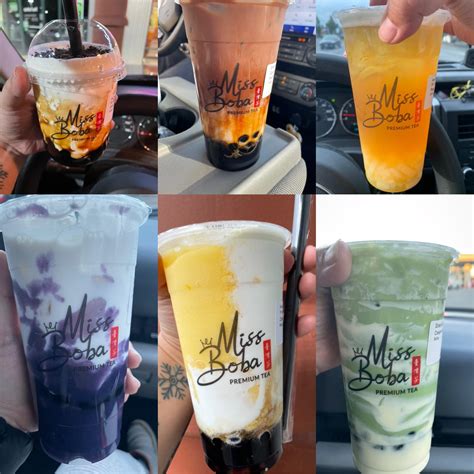 I Love Miss Boba In Kent Wa I Had To Try One Of Everything Not All In