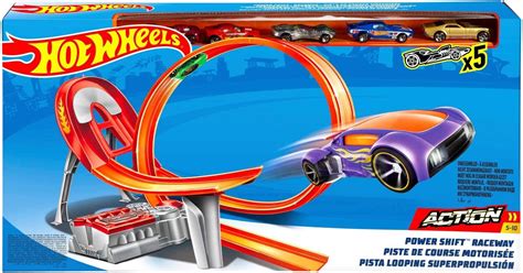 Hot Wheels Action Powershift Raceway Inclusief Auto S Racebaan Bol