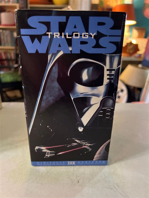 Vintage Star Wars Trilogy Vhs Set Star Wars Movies Star Wars Trilogy