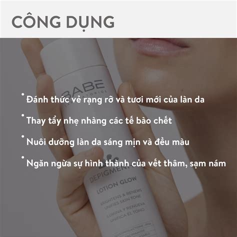 Lotion Dưỡng Sáng Và Làm Mờ Vết Thâm Nám BABE DEPIGMENT Lotion Glow Chai 150ml Shopee Việt Nam