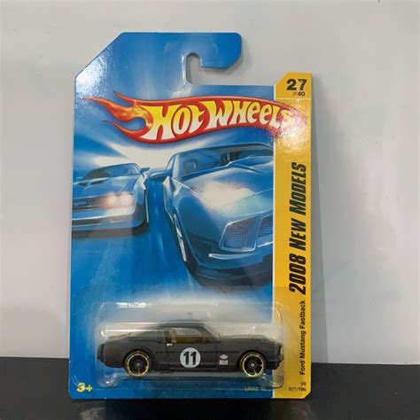 Hot Wheels Ford Mustang Fastback Shopee Malaysia