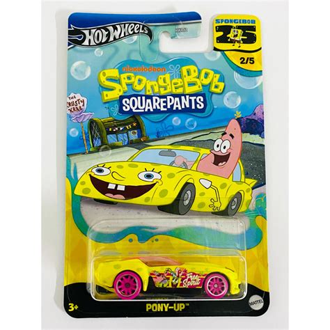 Hot Wheels Pony Up Spongebob Shopee Brasil