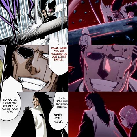 Kenpachi Vs Gremmy Manga Alongside Anime Rbleach