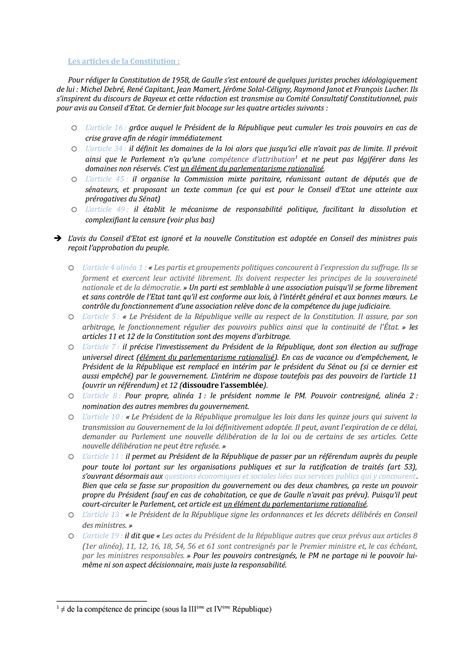 Articles De La Constitution Vus En Cours Et R Visions