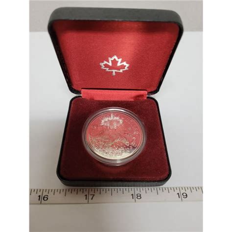 1980 Canadian Commemorative Silver Dollar That Marks The Centenary Of