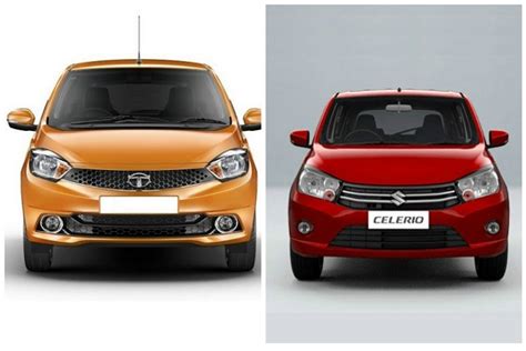 Tata Tiago Vs Maruti Celerio Specs Comparison Car News The