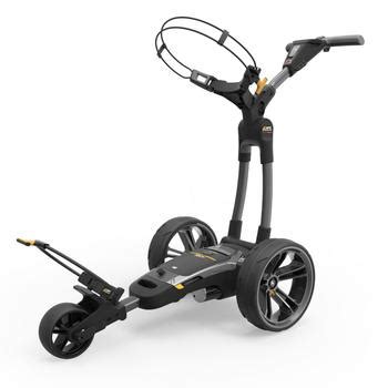 Powakaddy Ct Ebs Gps Gun Metal Electric Golf Trolley Extended