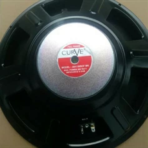 Jual Speaker Component Curve Inch H Scf Fullrange Watt