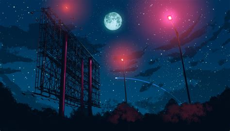 Anime Scenery Night 4k Wallpapers - Wallpaper Cave