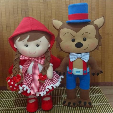 Chapeuzinho Vermelho Feltro E Lobo Mau Feltro Elf On The Shelf Holiday