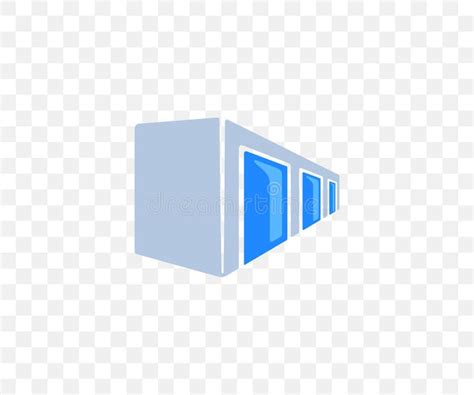storage unit logo design stock illustrations  storage unit logo