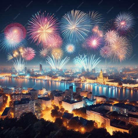 Experience The Dazzling Night Sky: Witness The Spectacular Fireworks Extravaganza