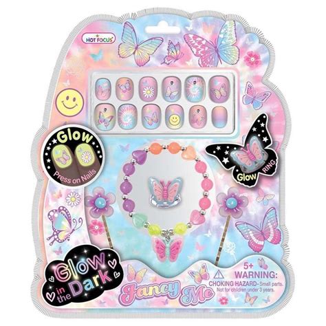 HOT FOCUS Set za uređivanje Fancy Me Glow in the Dark Bazzar ba