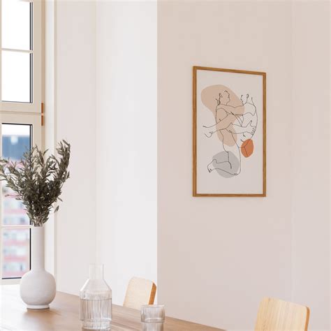 Abstract Male Love Wall Art Gay Wall Art Gay Decor Naked Men Wall Art LGBTQ Wall Art