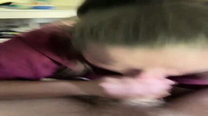 Blonde Sucks BWC And Gets Cumshot To The Face