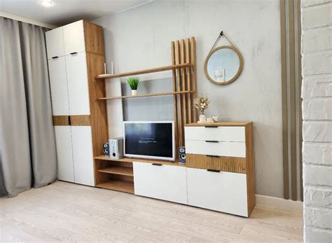 Гостиная Бери К3 дуб крафт золотой / графит арт. 08-169520 купить в ...