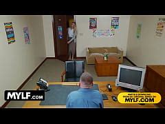 Pervprincipal Hot Blonde Stepmom With Big Natural Tits Joslyn Jane Gets Her Round Booty