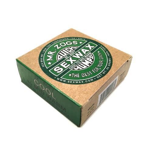 Mr Zog S Sex Wax Cool G SPEAKYS SURF SHOP