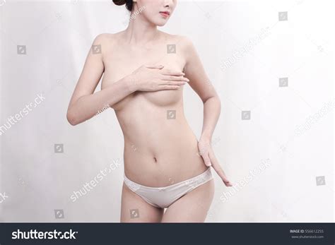 Perfect Welldeveloped Figure Naked Female Breasts Stock Photo Shutterstock