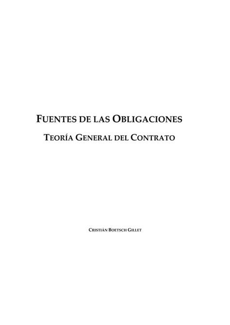 05 Teoria General Del Contrato 2015 Pdf