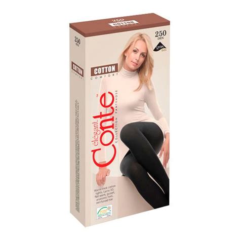 Колготки Жіночі Conte Elegant COTTON 6С-16СП 250 ДЕН Marino р.3 ...