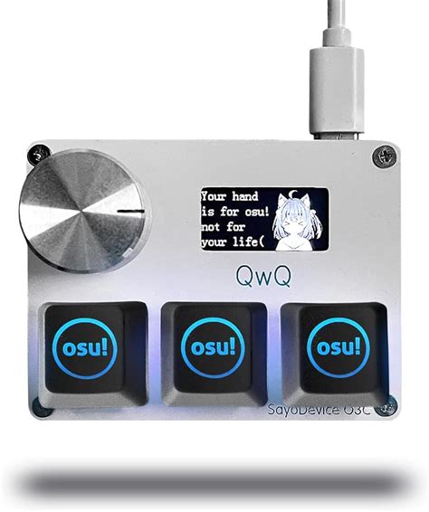 SayoDevice O3C OSU Keyboard Rapid Trigger Hall Switches Magnetic Linear ...