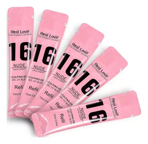 Refil De Gel Nude Real Love Ml Sach Cor Mercadolivre