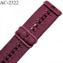 Bretelle Lingerie Sg Mm Tr S Haut De Gamme Couleur Bordeaux Ou Grenat Avec Barrettes