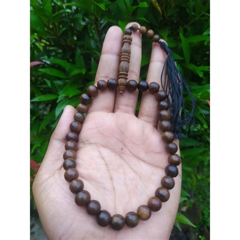 Jual Tasbih Gaharu 33 Butir GRADE A 8mm Tasbih Kayu Gaharu Buaya