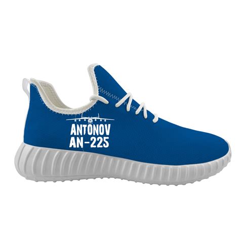 Antonov An 225 And Plane Designed Sport Sneakers And Shoes Men Aviation