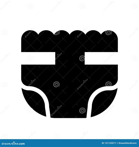 Diaper Icon Trendy Diaper Logo Concept On White Background From Stock