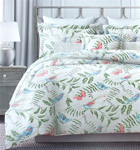 Buy Tahari Home Vintage Botanical Wild Flower Print Duvet Quilt Cover 100 Percent Cotton Bedding