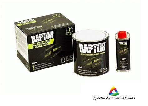 Raptor Anti Corrosive Epoxy Primer Grey 1LT Kit 4 1 Automotive Paint