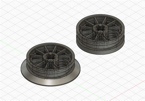 Free STL file Lego Train Wheels 🚆・Design to download and 3D print・Cults