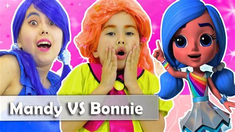 Rainbow Rangers Mandy Orange Vs Bonnie Blueberry Rainbow Rangers And Friendship And Theme