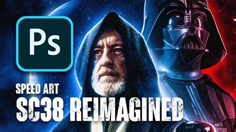 Star Wars Sc Reimagined Poster Photoshop Speed Art Youtube