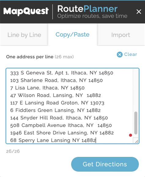 Try MapQuest for Many-Stop Route Planning - TidBITS