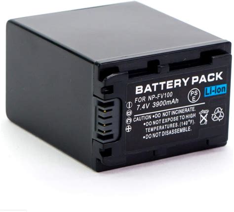 Amazon Battery For Sony Np Fv Np Fv Np Fv A Np Fv Np