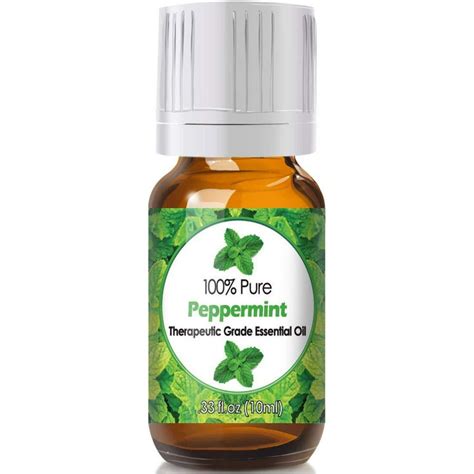 Peppermint Essential Oil For Diffuser And Reed Diffusers 100 Pure